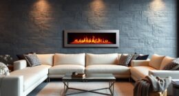 top 15 stylish electric fireplaces