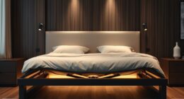 top adjustable beds with lighting