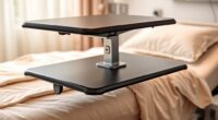 top adjustable electric overbed tables