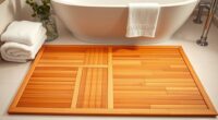 top bamboo bath mats