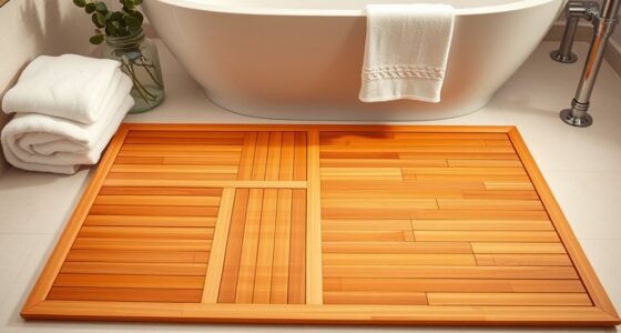 top bamboo bath mats