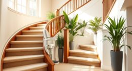 top curved stair lift options