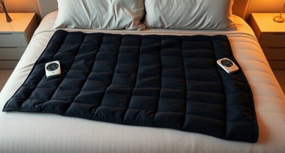 top dual control electric blankets