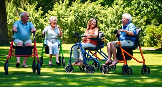 top elderly walker seat picks