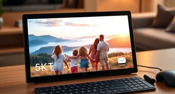 top email enabled digital frames