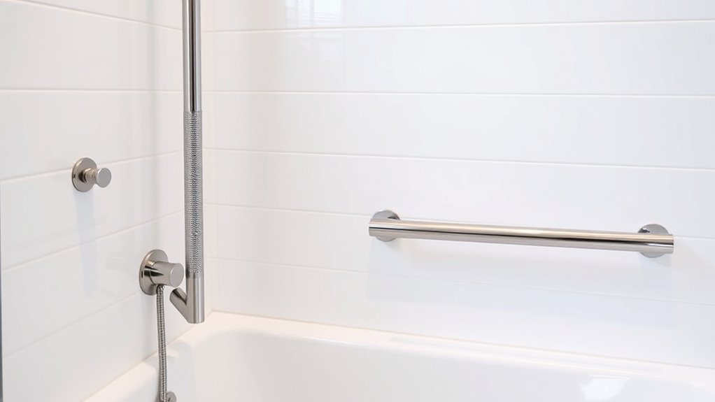 top grab bars for bathrooms