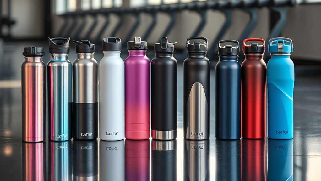 top gym water bottles