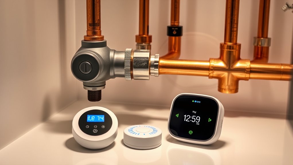 top leak detection valves