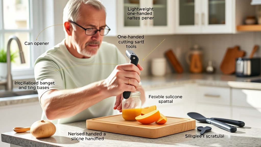 top one handed kitchen tools