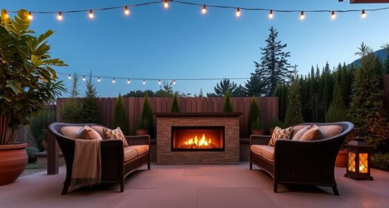 top outdoor electric fireplaces