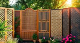 top outdoor privacy screen options