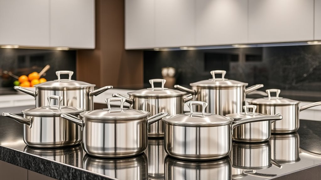 top stainless steel cookware sets