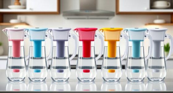 top water filter pitchers