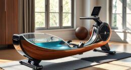 top water rowing machines