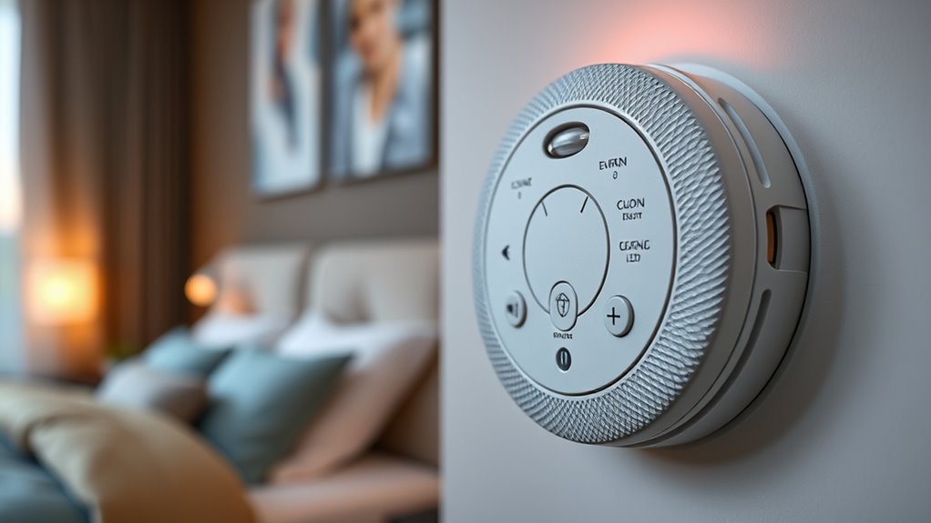 visual and sound alerts