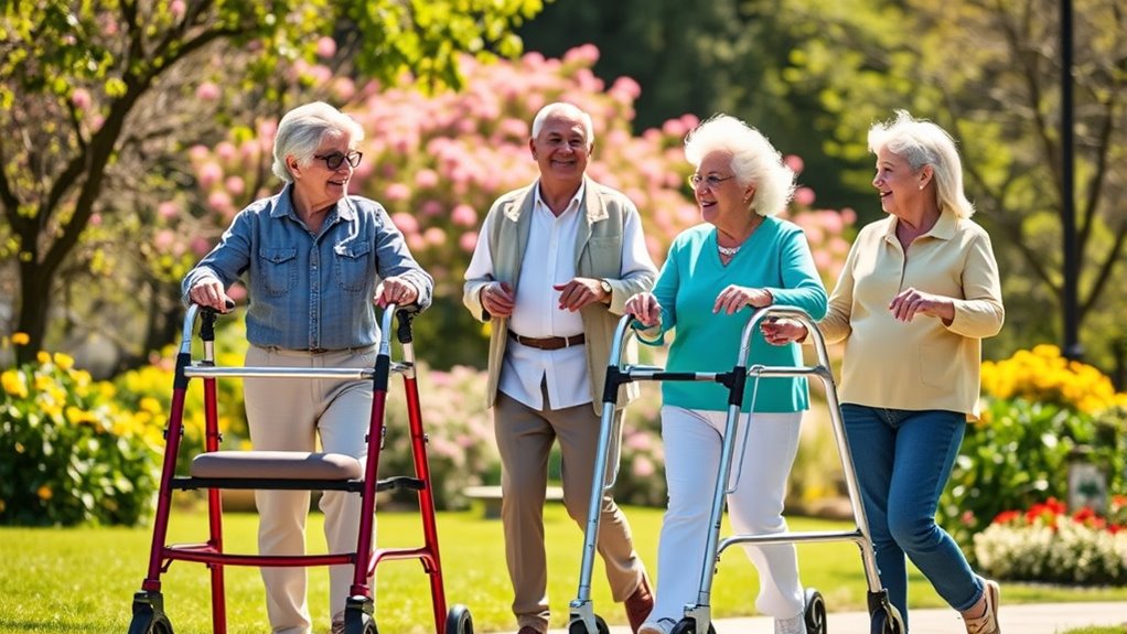 walker features for seniors