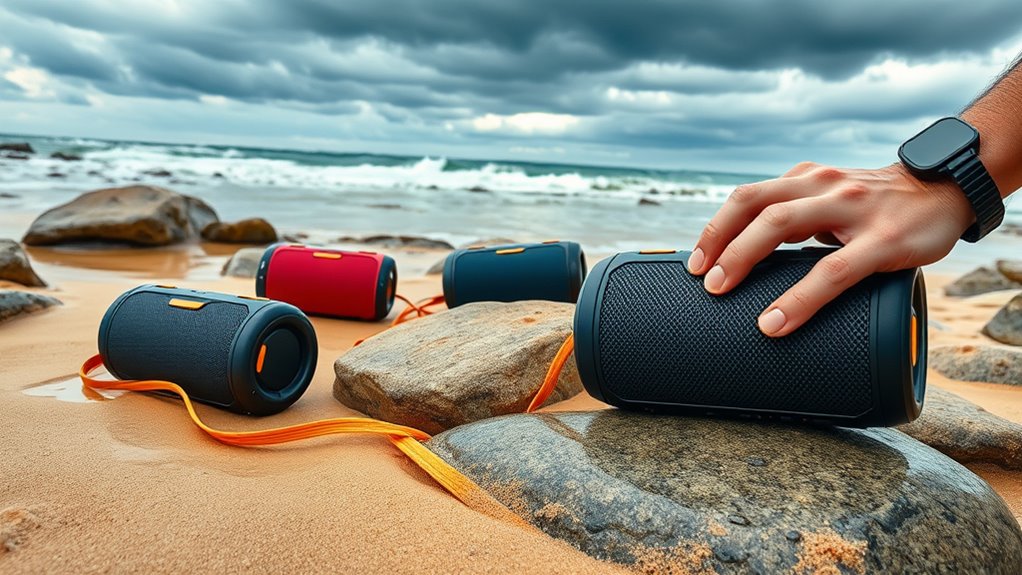 waterproof battery sound features