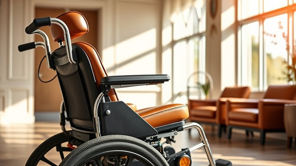 wheelchair features and specifications