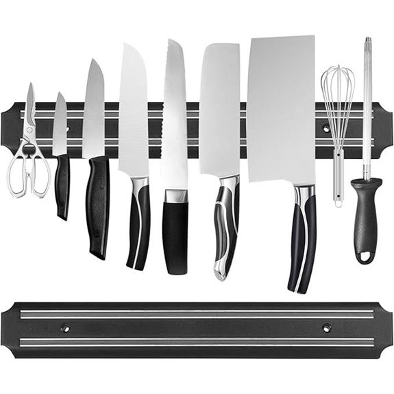 Magnetic Knife Strips (15 Inch Set of 2)