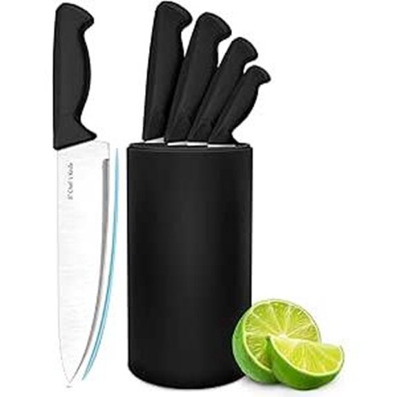 6-Piece German High Carbon Stainless Steel Knife Set