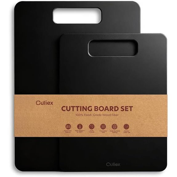 Wood Fiber Cutting Board Set (2-Pack)