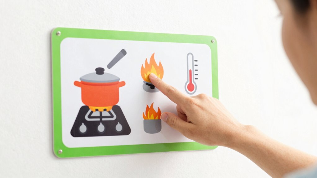 accessible clear visual instructions