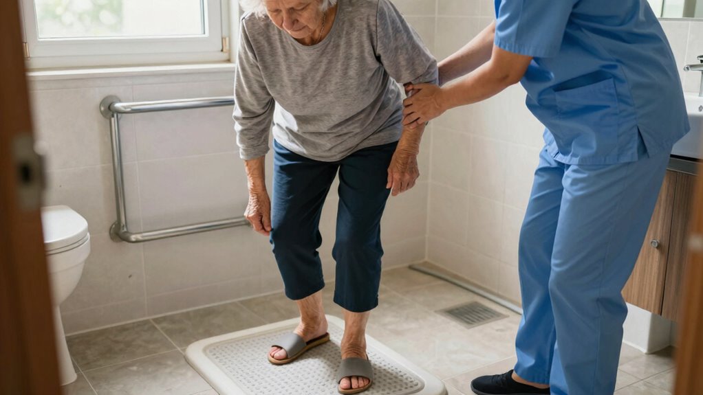 caregiver duties in fall prevention