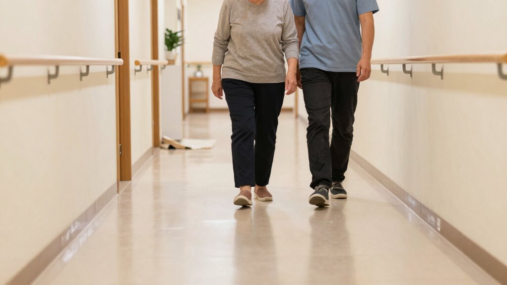 clear walkways prevent falls