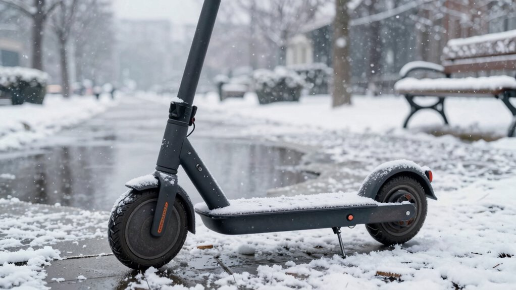 cold weather reduces scooter performance