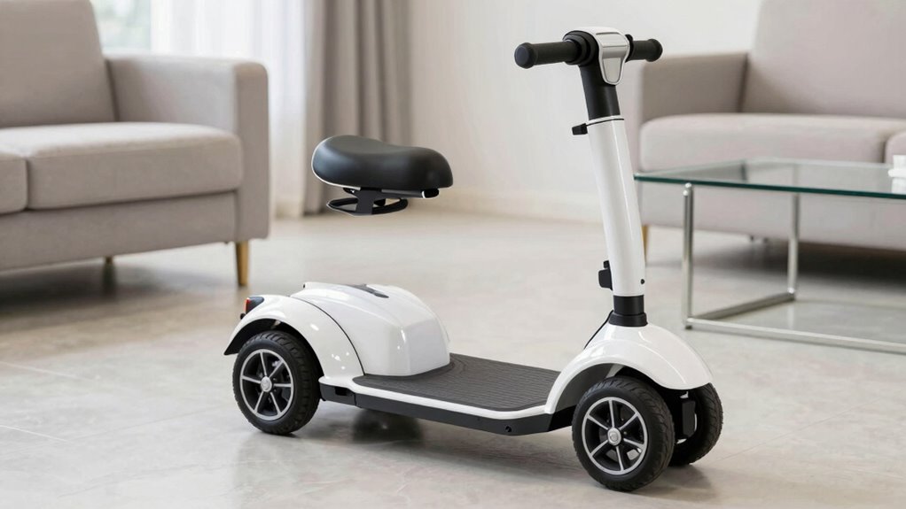 compact maneuverable indoor scooters