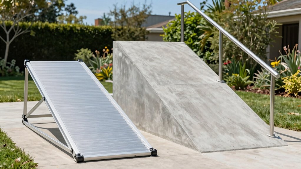 compare ramp types safely