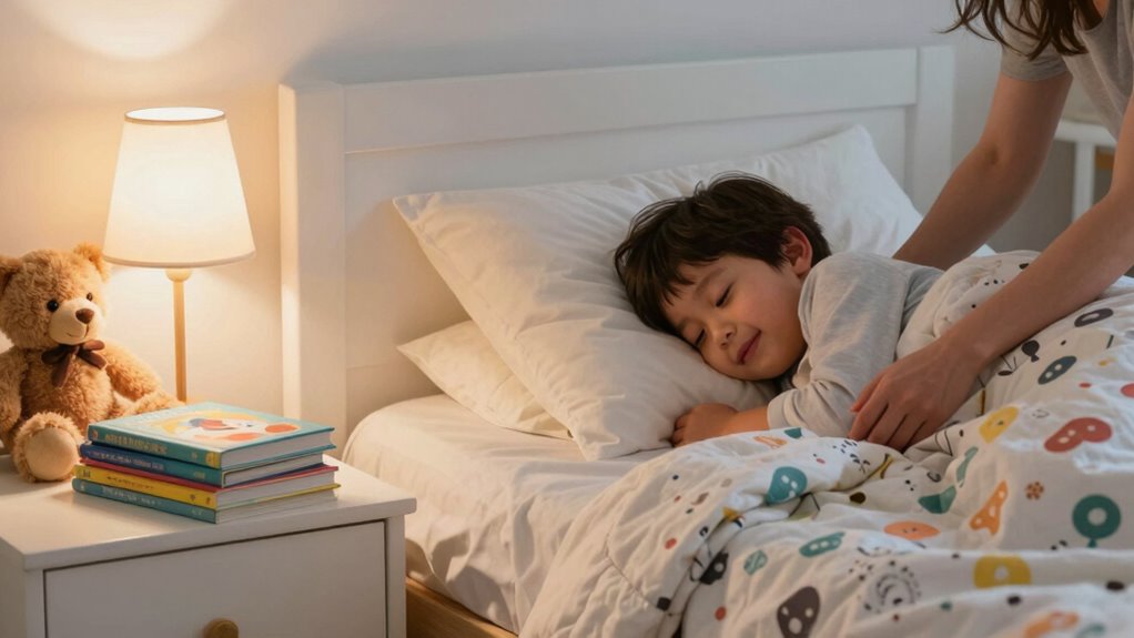 consistent bedtime routine reduces wandering