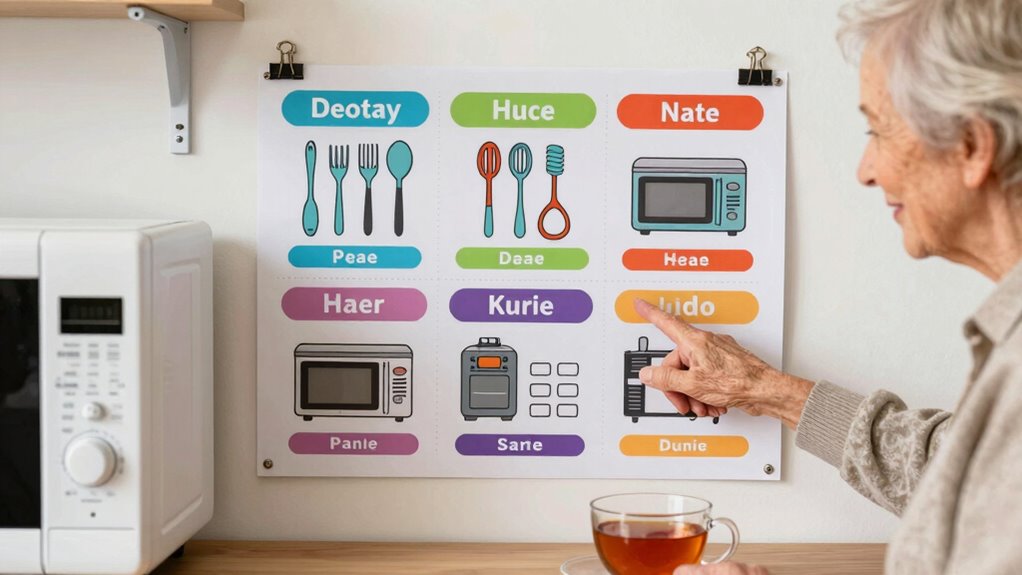 effective dementia visual support