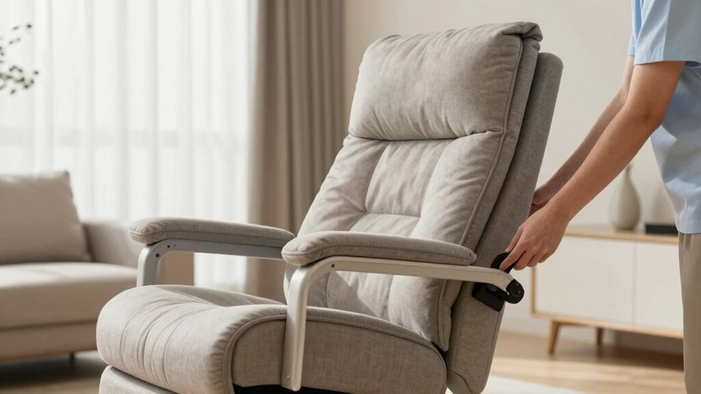 ergonomic adjustable safe supportive