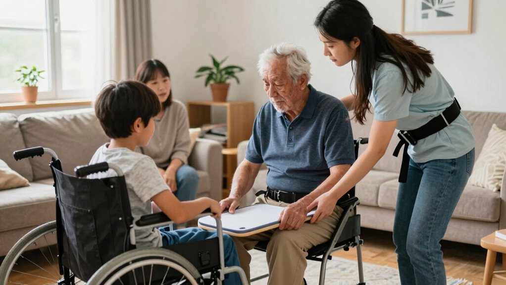 family transfer training techniques