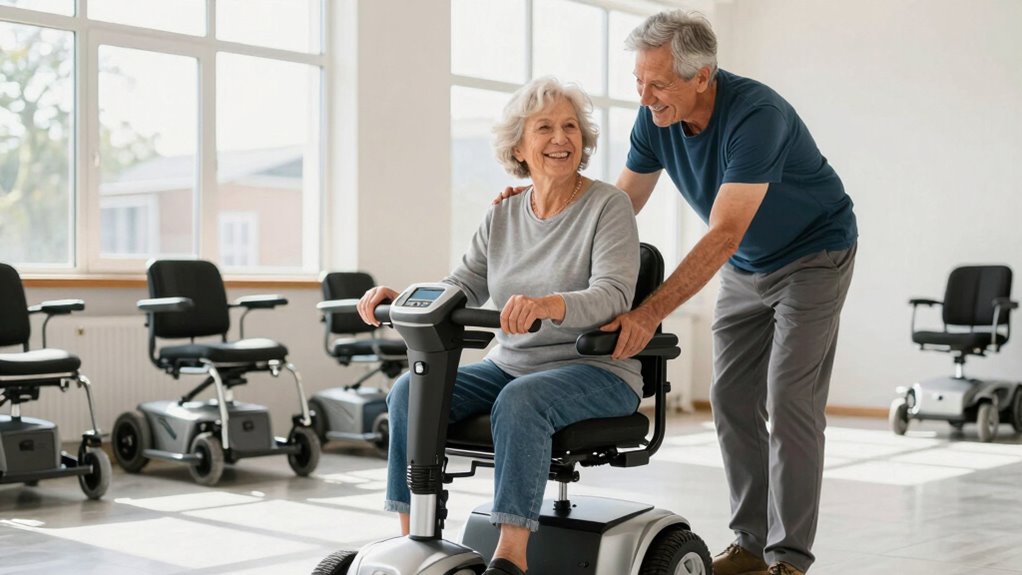 hands on senior device training