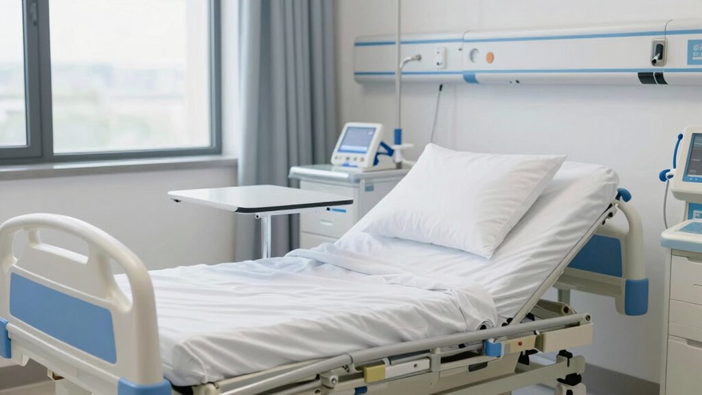 hospital bed safety features