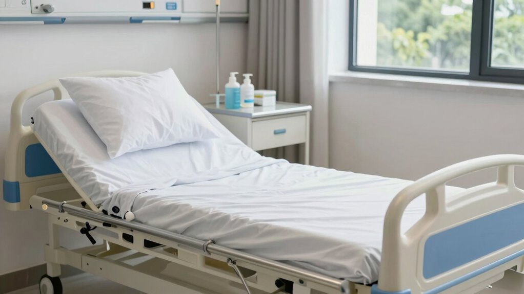 hospital bed setup considerations