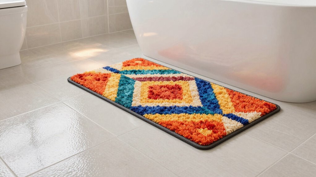 install non slip bathroom flooring