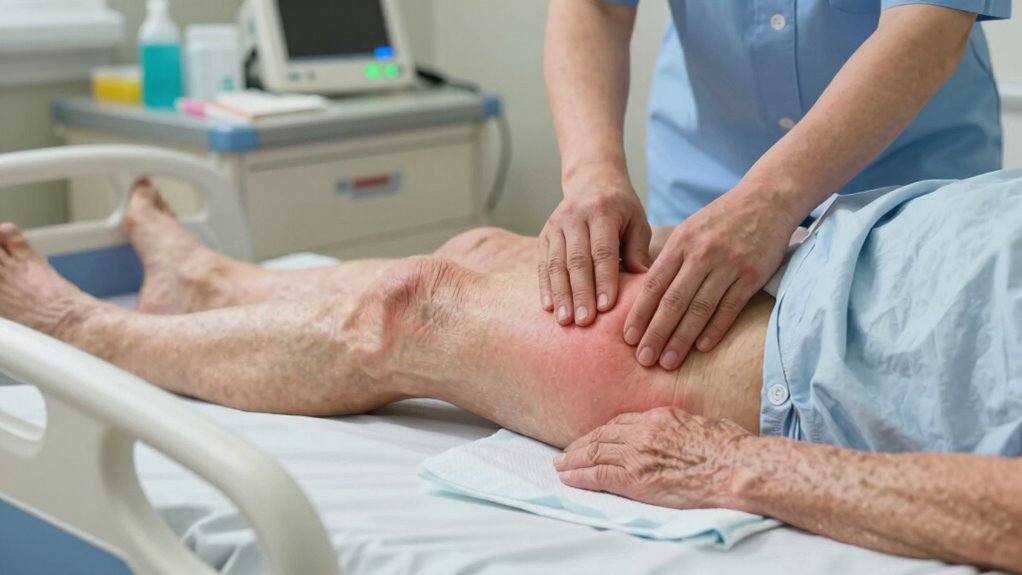 monitor skin irritation signs