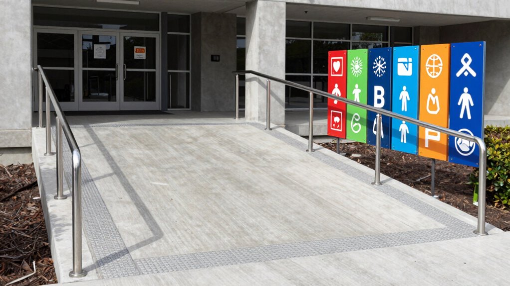 non slip surfaces and signage