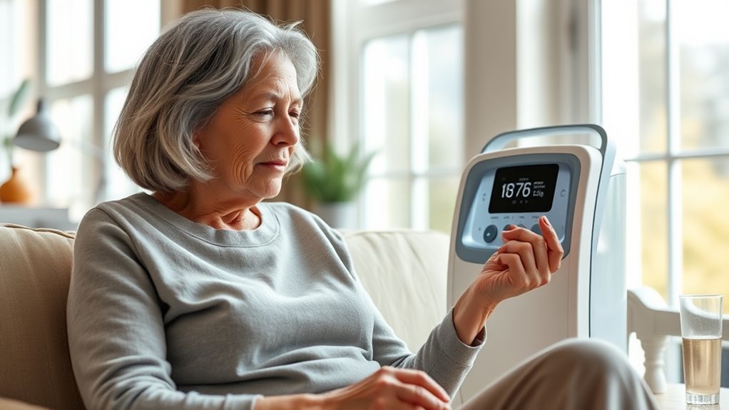 portable user friendly oxygen concentrator