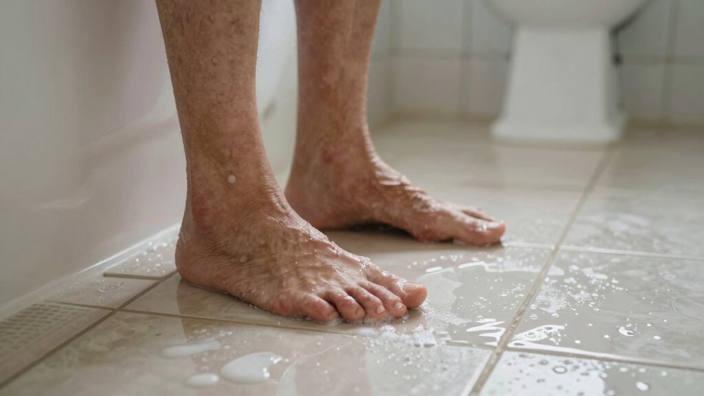 prevent bathroom slip hazards