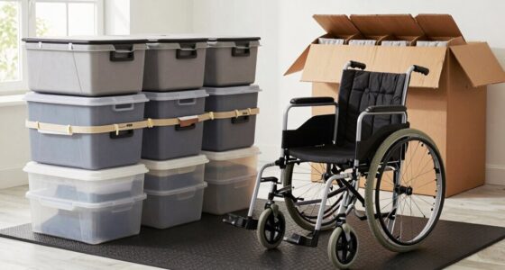 properly store and transport equipment