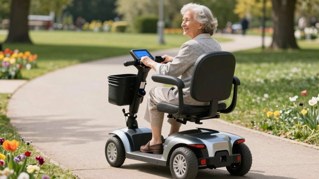 safe maneuverable mobility scooter