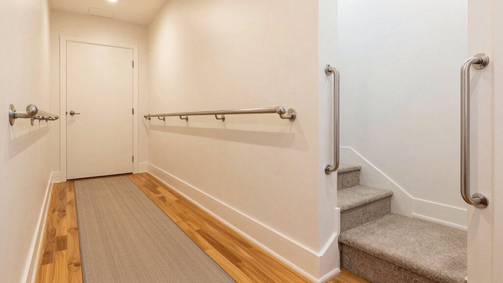 securely mount support bars