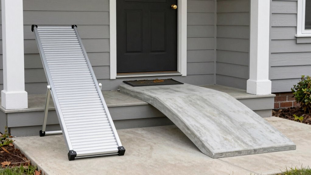 select appropriate ramp type