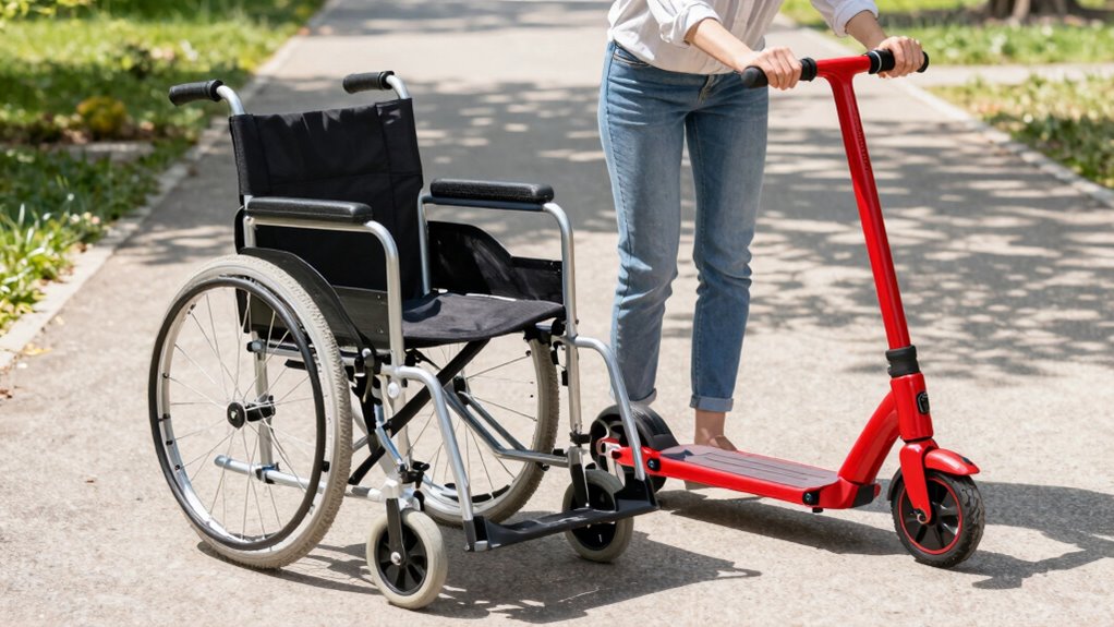 selecting suitable foldable mobility device