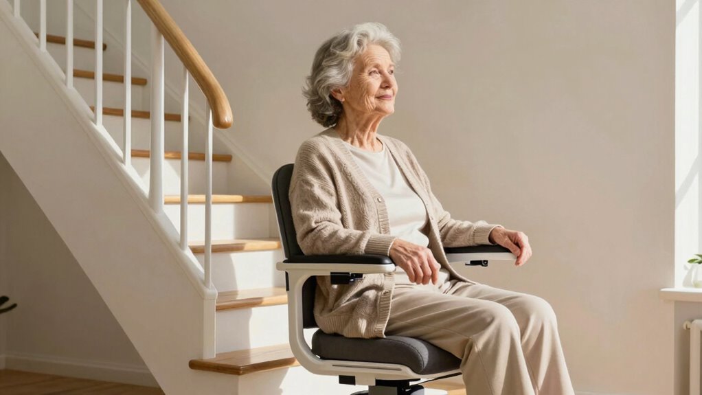 stair lift enhances independence