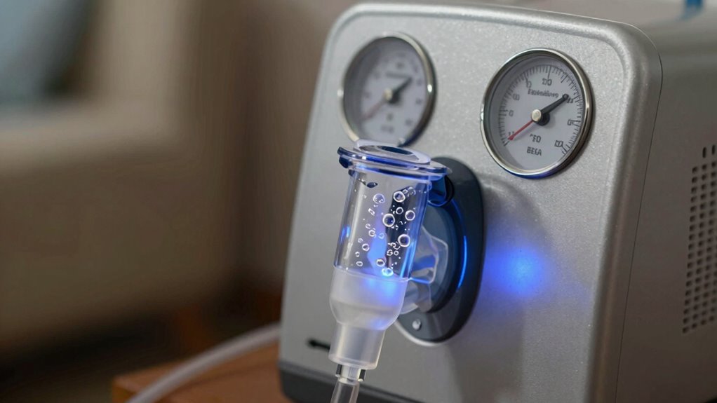 steady portable oxygen delivery